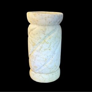 VINTAGE STONE VASE POSSIBLY ALABASTAR